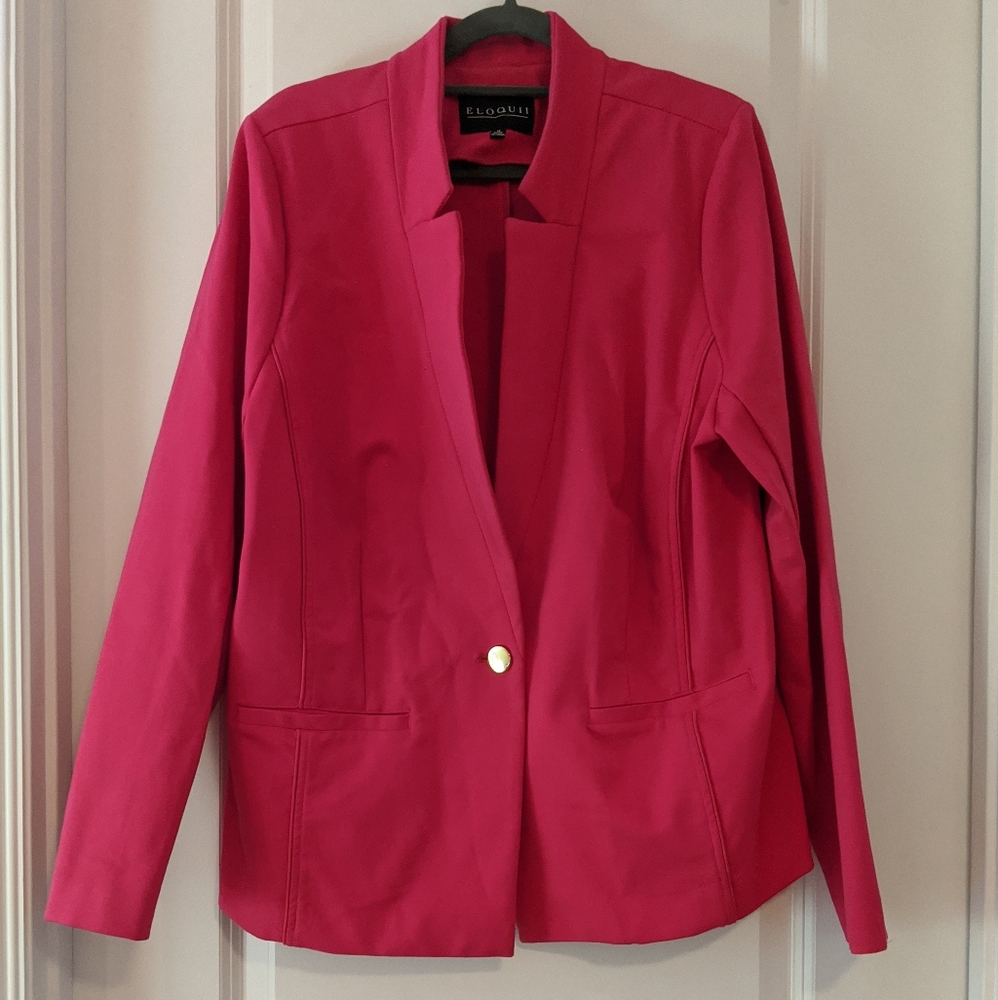 Eloquii knit blazer 💕